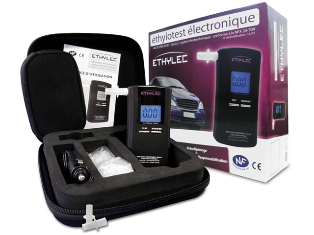 Éthylotest électronique NF - capteur électrochimique précis et homologué NFX 20-704_0