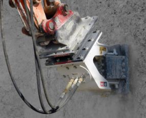 Fraise hydraulique à disque pour pelles, offrant un travail silencieux et sans vibrations - WG 50 SIMEX_0