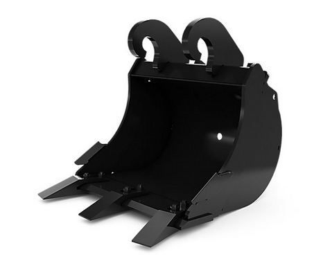Godet d'excavation-mini-pelle - caterpillar finance france - 450 mm (18 in) - poids 42 kg_0