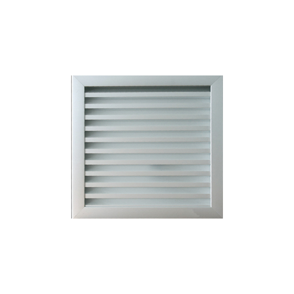 | Rectangulaire 1 pi/èce Grille de ventilation en aluminium grille da/ération dimensions: 48 x 6 cm Alucratis Sossai Couleur: alu