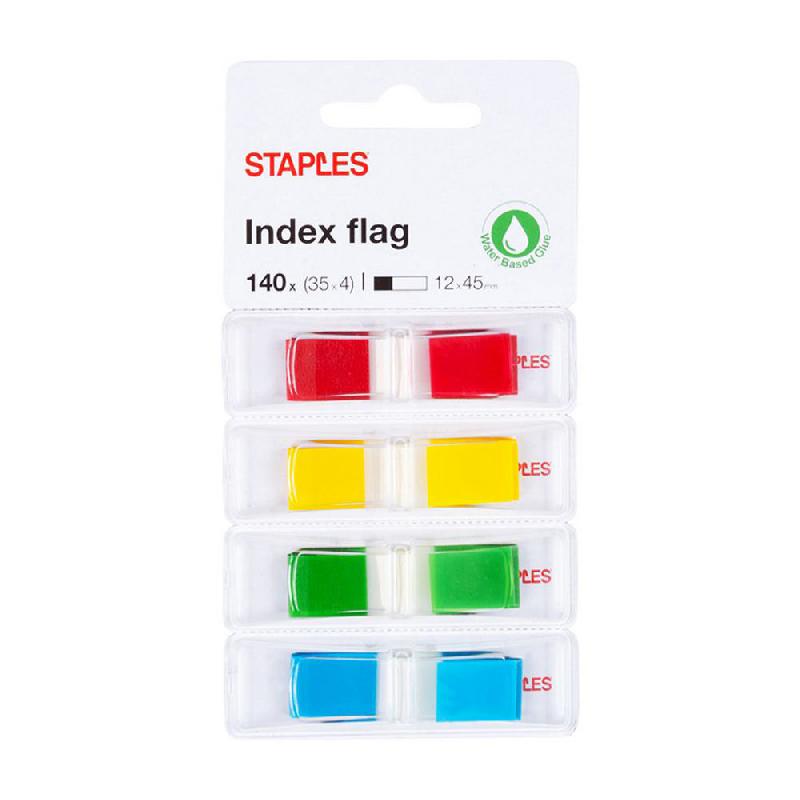 MARQUE-PAGES PETIT FORMAT 11 X 43 MM - 4 COULEURS ASSORTIES