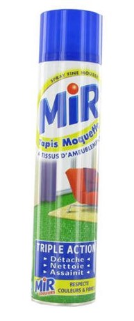 NETTOYANT MOQUETTE ET TAPIS MIR 600 ML