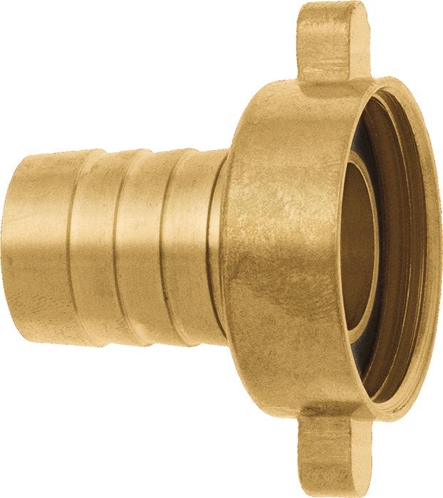 Raccord à visser pour tuyau GEKA - laiton - taille 19 mm - filetage intérieur 1 po - version légère_0