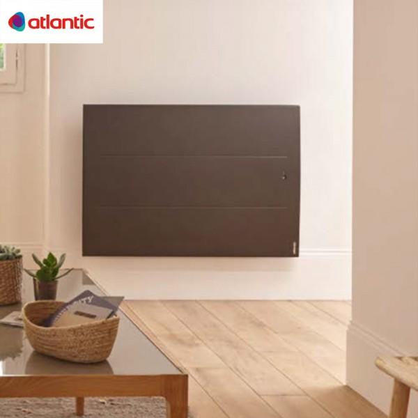 RADIATEUR ATLANTIC ONIRIS GRIS ÉTOILÉ 1250W PILOTAGE INTELLIGENT CONNECTÉ HORIZONTAL - 503911