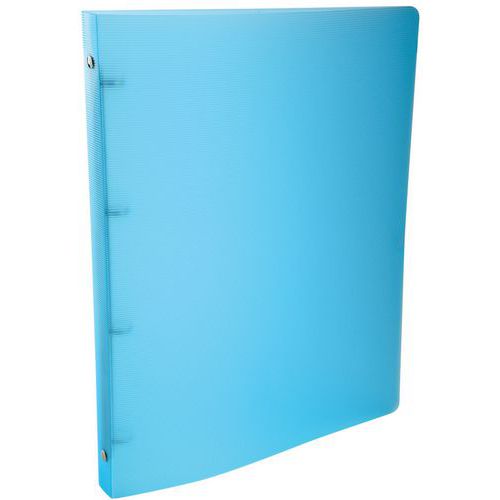 SET 30 CLASSEURS 4 ANNEAUX PP 8/10E LINICOLOR A4 ASSORTIES - EXACOMPTA