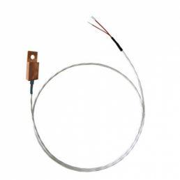 Sonde de température filaire pour contact surface - Embase cuivre - PT100/PT1000/CTN - Gamme -50°C à +400°C_0