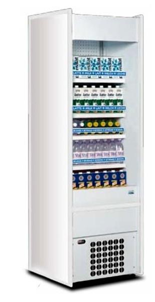 Vitrine réfrigérée verticale libre-service SLIM blanche - Plusieurs modèles disponibles (60, 90, 110) - Capacité jusqu’à 615L_0
