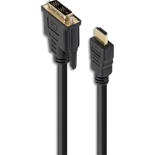 Apm - Câble HDMI / DVI-D mâle/mâle - Noir - 1,8 m - 1080p Full HD_0