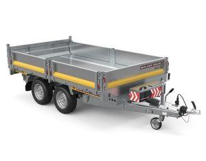 Benne 270x160 - 2700 kg PTC - 2 essieux - Tipper 526 avec roue 12