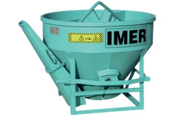 Benne conique - Capacité de 150 à 2 500 L - Lève-palettes, Bennes, Pinces, Sécurité & environnement_0