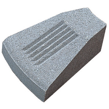 Bordure de voirie pour îlot directionnel I1 - 24,5x12,5cm - Quartz_0