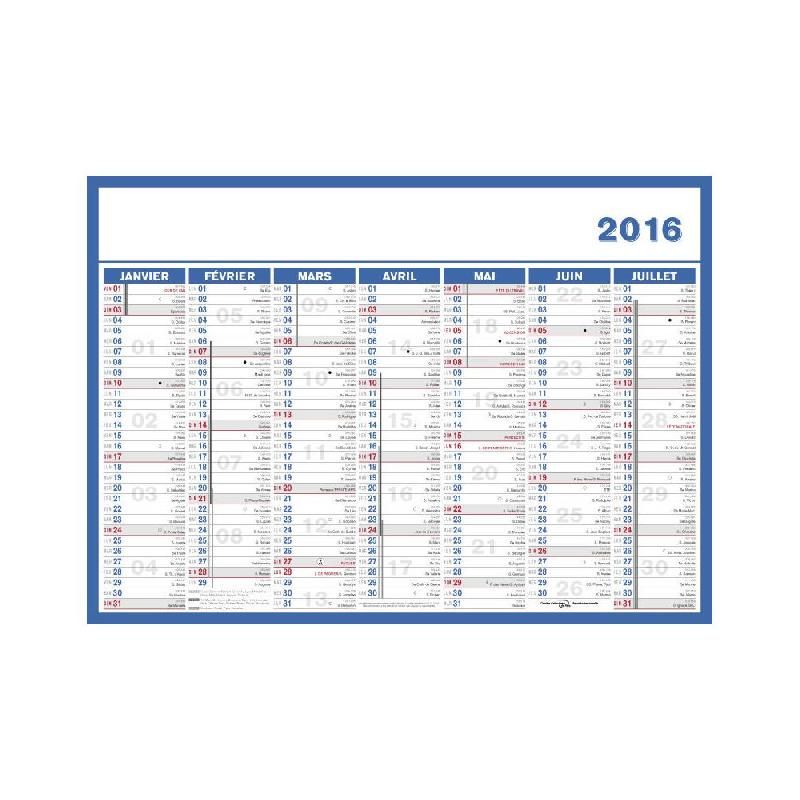 BOUCHUT CALENDRIER DIRECT - 19 X 26,5 CM - 2016