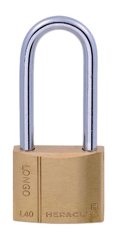 Cadenas anse haute LONGO longueur 40mm - HERACLES - i-cad-l40 - 488441 - laiton massif et anti-corrosion_0