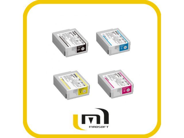 Cartouches d'encre pigmentée Epson TM-C3500 - Technologie DURABrite Ultra - 32,5ml - Plusieurs couleurs disponibles_0