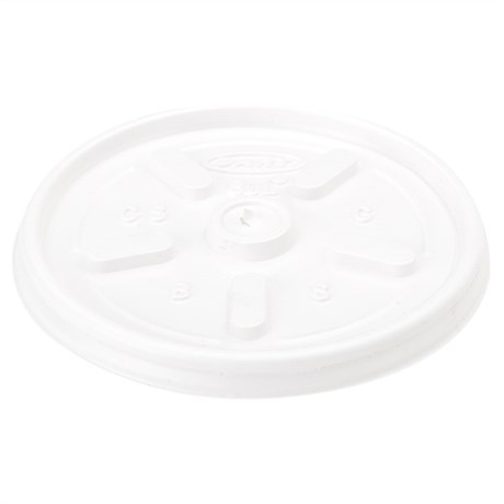 COUVERCLE AVEC VENTILATION POUR RÉF 150.47/36 D.8 CM PS BLANC (VENDU PAR 1000)