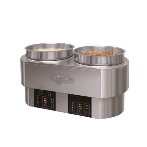 Cuiseur multifonction ronde double - 2 x 10 litres_0