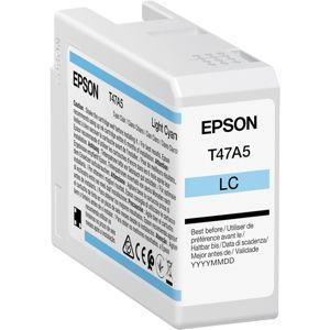 Epson cartouche d'encre light cyan - UltraChrome Pro pour traceur SC-P900 - 50 ml (c13t47a500)_0