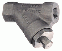 Filtre à tamis en Y - Corps acier forgé A105N - Class 800 - A souder SW - Cartouche inox 316L démontable_0