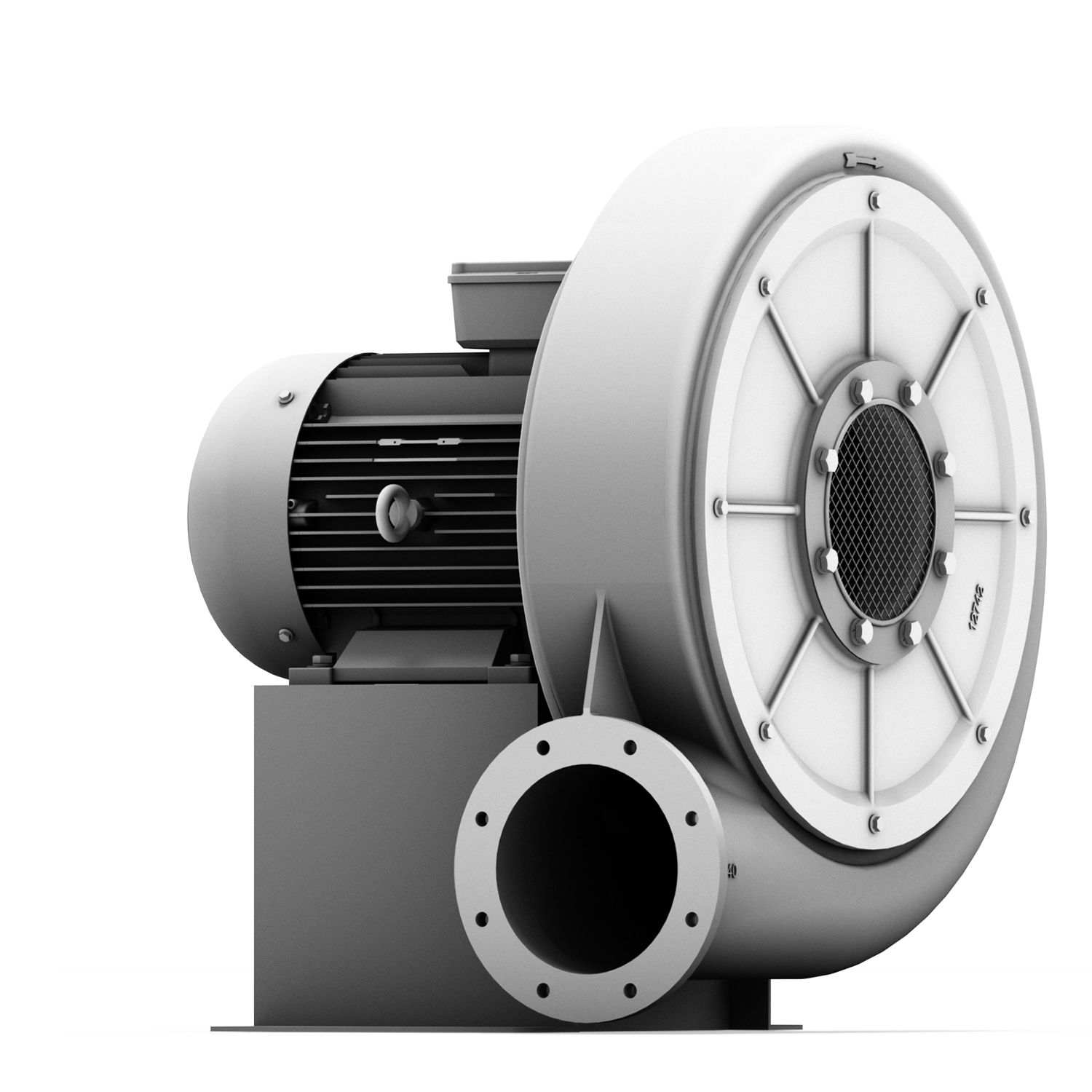 HRD 7 FU - Ventilateur ATEX Elektror - Haute pression jusqu'à 97 m³/min et 16.000 Pa_0