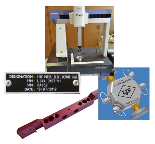 Logiciel Inventor et Esprit - Contrôle tridi CN 500x400x400 avec rapport de contrôle et marquage micro percussions_0