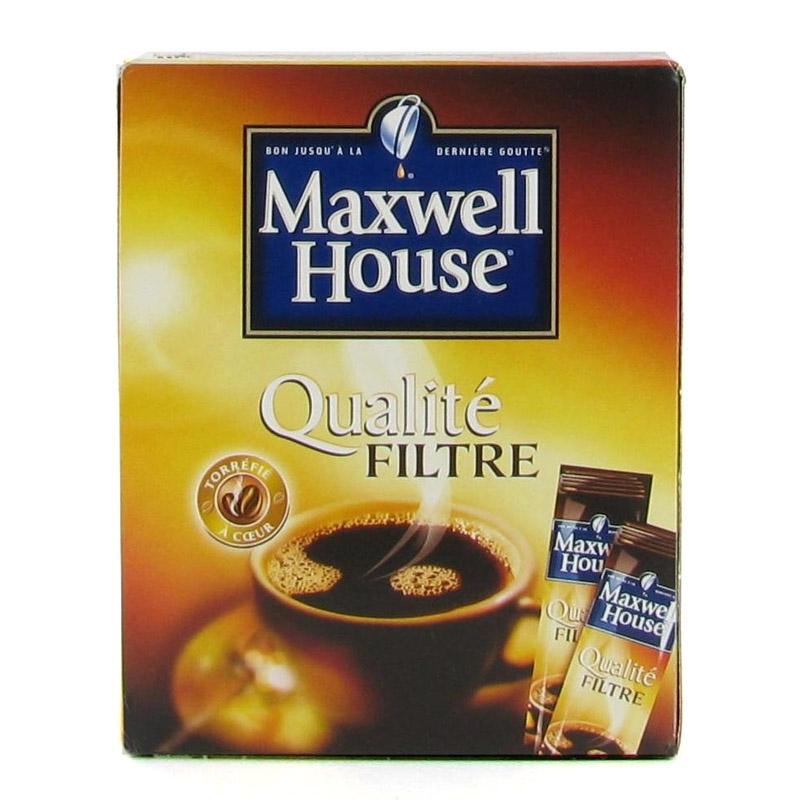 CAF&EACUTE  SOLUBLE MAXWELL HOUSE QUALITÉ FILTRE - 25 STICKS_0