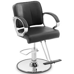 Physa - Physa Physa Hove Fauteuil de coiffeur avec repose-pieds en T Noir 50-60 cm 180 kg Hauteur réglable - 4062859190918_0
