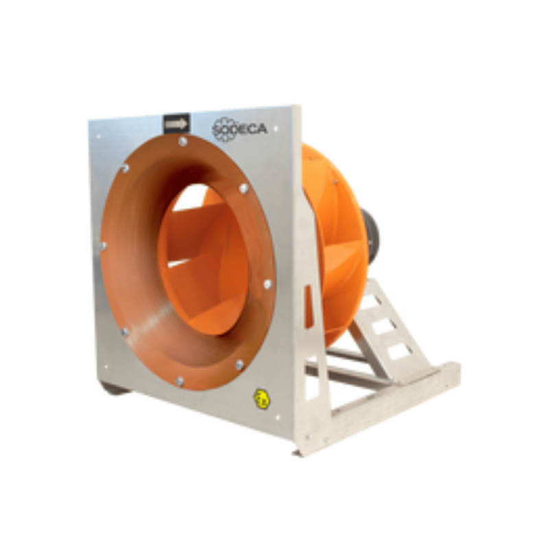 Ventilateur centrifuge PF/ATEX - Réf. : SDC0008 - Haute efficacité pour traitement de l'air avec moteur AC
