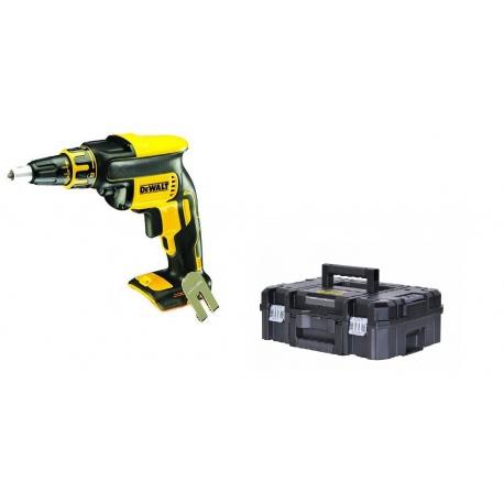 Visseuse Placo Dewalt plaques de plâtres sans Batterie ni chargeur en coffret T-STAK | DCF620NT_0