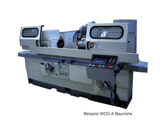 Wcg A - Rectifieuse cylindrique - Maschinen Wagner - Plage de pivotement 90° - Corps nervuré et écran tactile LCD_0