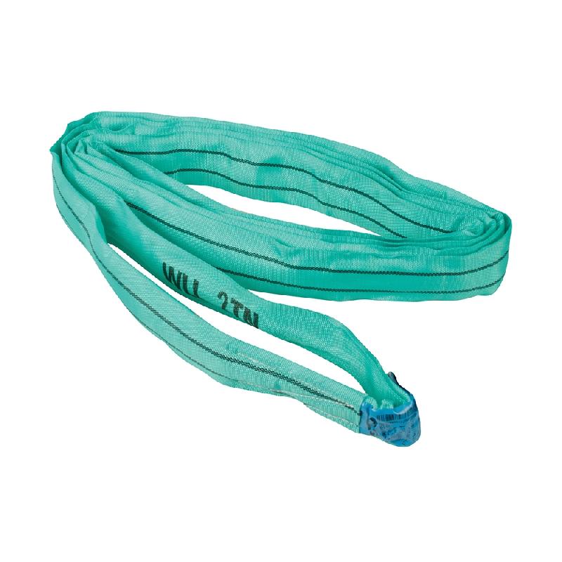 Élingue ronde sans fin - 2 000 kg - 2 m - Silverline 437642 - Polyester haute ténacité_0