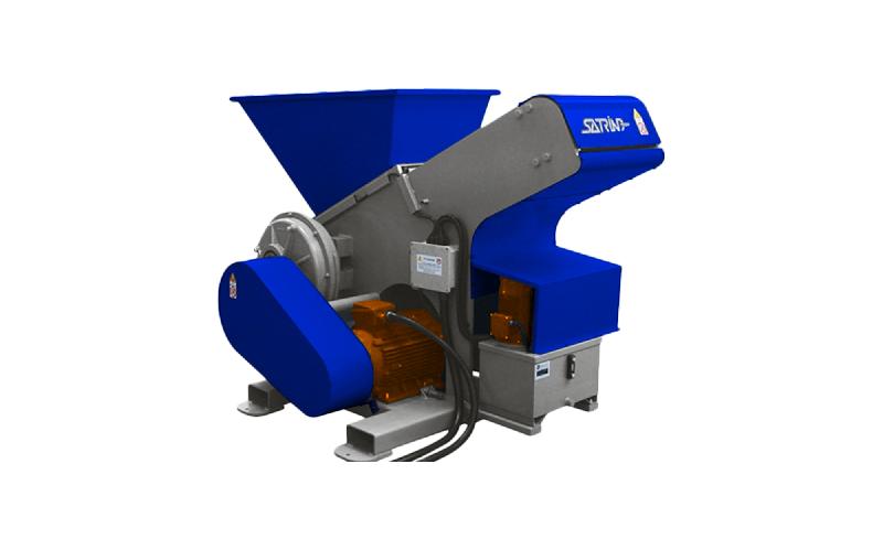 Broyeur industriel 1 arbre 1K 28 - Rotor Ø 280mm - 15 à 50 ch - Moteur électrique_0