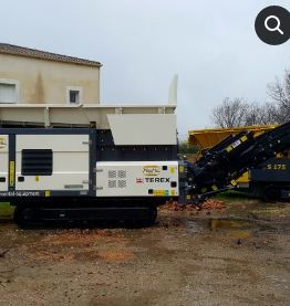 Broyeur Terex Ecotec TDS820 - Trémie et Alimentateur Lent - Chambre de Broyage Bi Rotor_0