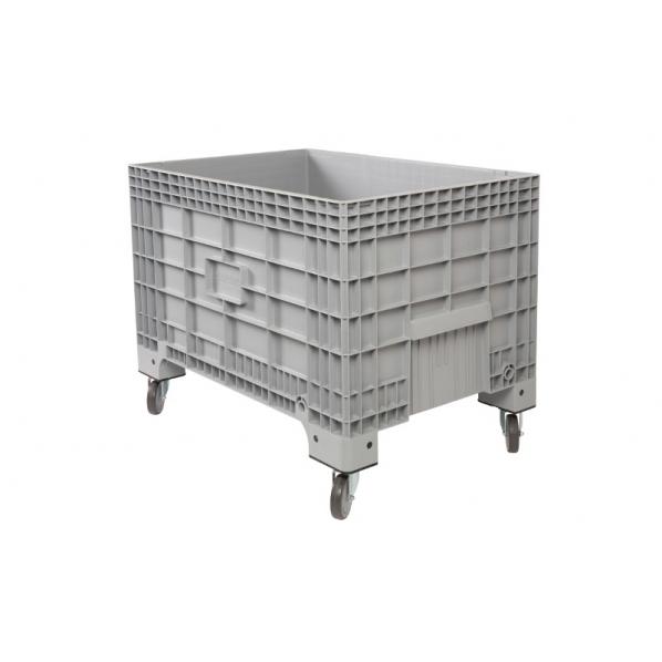 Caisse-palette en plastique légère 500-510 litres - Compatible contact alimentaire - Marque Rolléco_0
