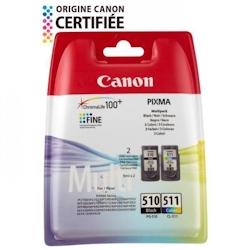 CANON Pack de 2 cartouches d'encre PG-510 / CL-511 Noir + Couleur Canon - 3666373971803_0