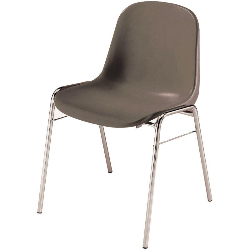 Chaise accueil coque beta gris - 902632_0