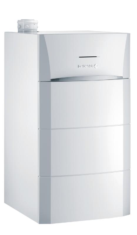 Chaudière au sol fioul à condensation Modulens O AFC24 - 24 kW - brûleur soufflé intégré - sortie ventouse ou cheminée - classe énergie A_0