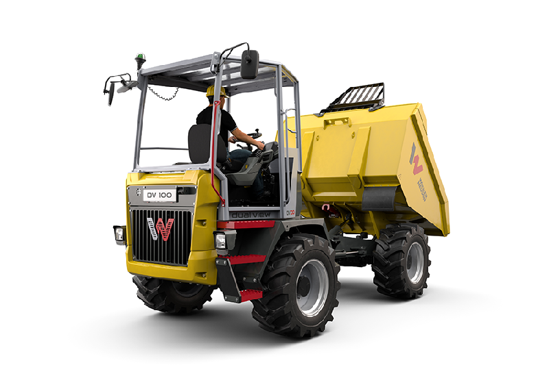 Dumper Dual View Wacker Neuson DV 100 - Charge utile 10 000 kg - Poids de transport 4 570 kg_0