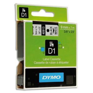 Ruban de transfert thermique Dymo D1 noir/blanc 9mm x 7m - Compatible 1000/1000+/2000/3500/4500/5000/5504_0