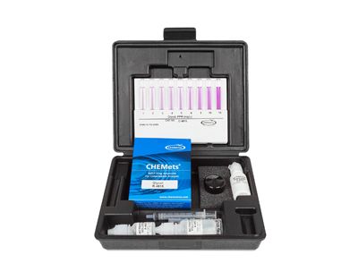 Kit d’analyse visuelle du Glycol 1-15 / 10-300 ppm, type : CHEMets 30 ampoules, marque Chemetrics - Ref.: NCF001_0