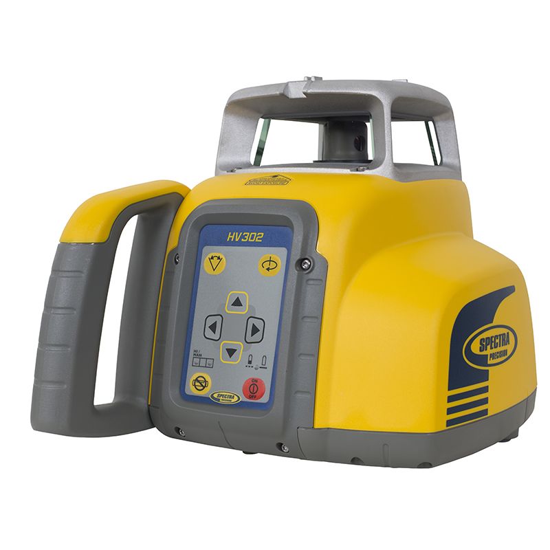 Laser rotatif horizontal et vertical efficace pour des travaux d'alignements de maçonnerie et de nivellement - SPECTRA HV302_0
