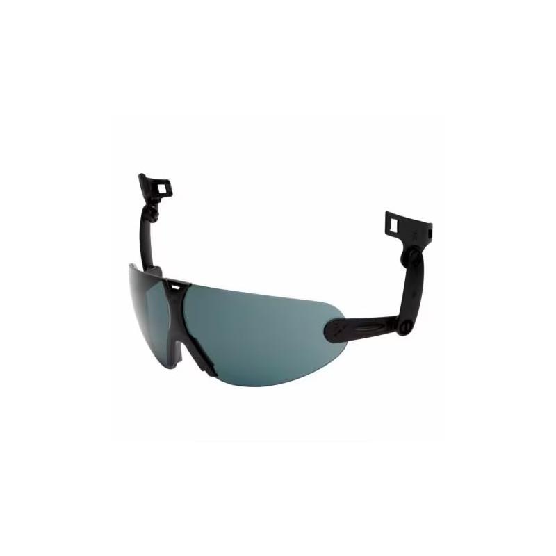 Lunettes de sécurité intégrées au casque de sécurité 3M™, verre gris, V9G | 7100092586_0