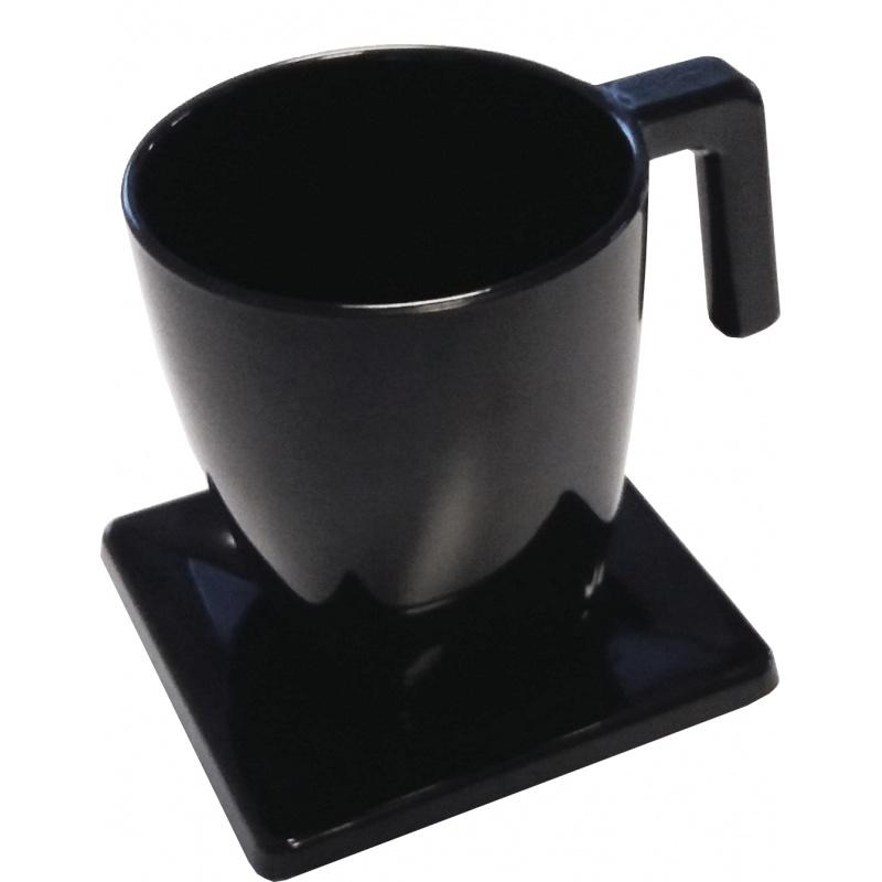 Maestro 1 tasse 200ml/1 soucoupe noire_0