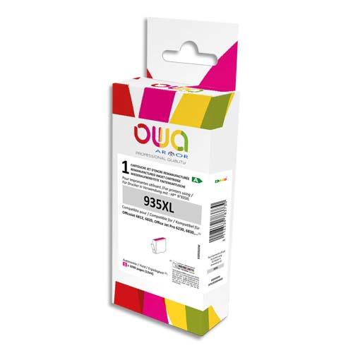 Owa cartouche compatible jet d'encre hp 935xl magenta k20592ow_0