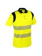 Polo jaune.  55% coton / 45% polyester.170 gm2._0