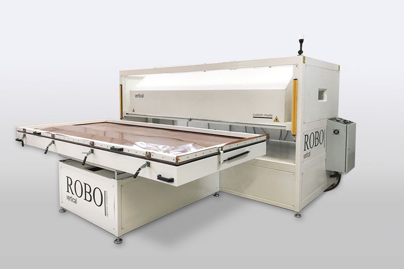 Robo vertical - four de thermoformage - robo vertical - poids total de la machine : 1500 kg_0