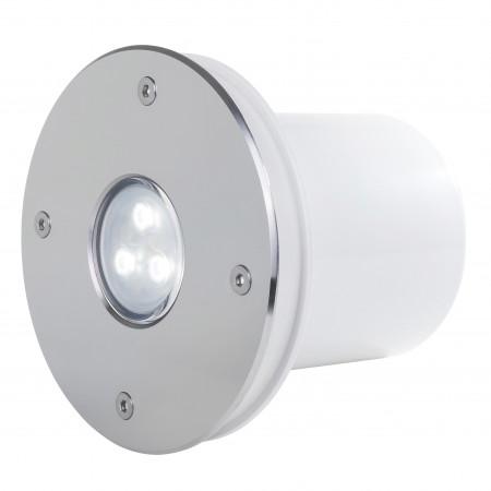 Spot subaquatique encastré PAL SLIM IP68 - LED SMD 4W 5700K - Acier inoxydable_0