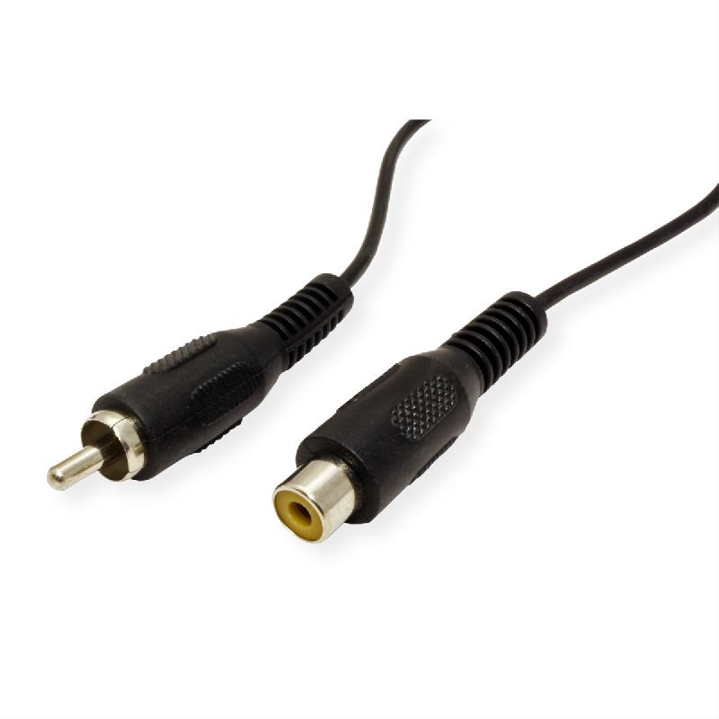 Value câble rallonge rca m/f, 5 m_0