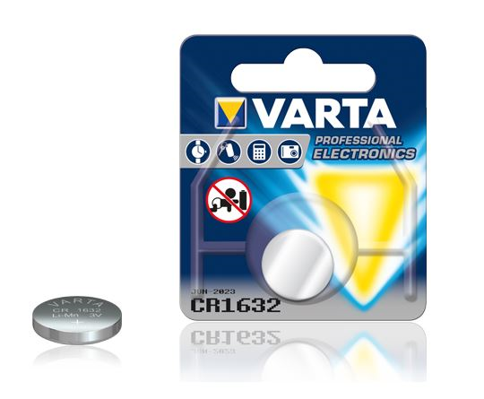 VARTA - Pile bouton lithium CR1632 - 3V, 135 mAh, Li/MnO2_0