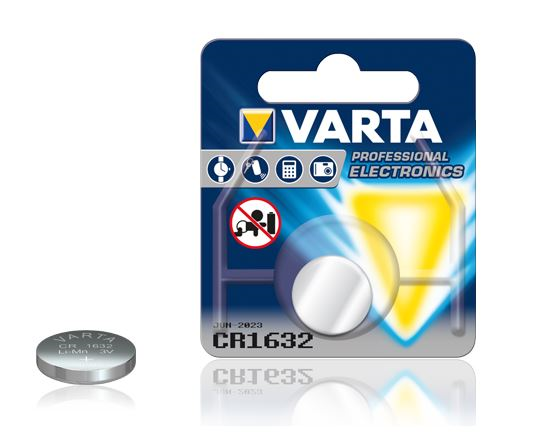 VARTA - 1 PILE BOUTON LITHIUM DIOXYDE DE MANGANÈSE (LI/MNO2) 135 MAH - CR1632_0