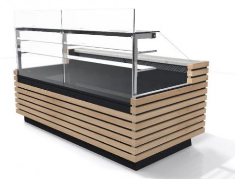 Vitrine réfrigérée professionnelle pour traiteur, pâtisserie et snacking - KUBUS MAX_0